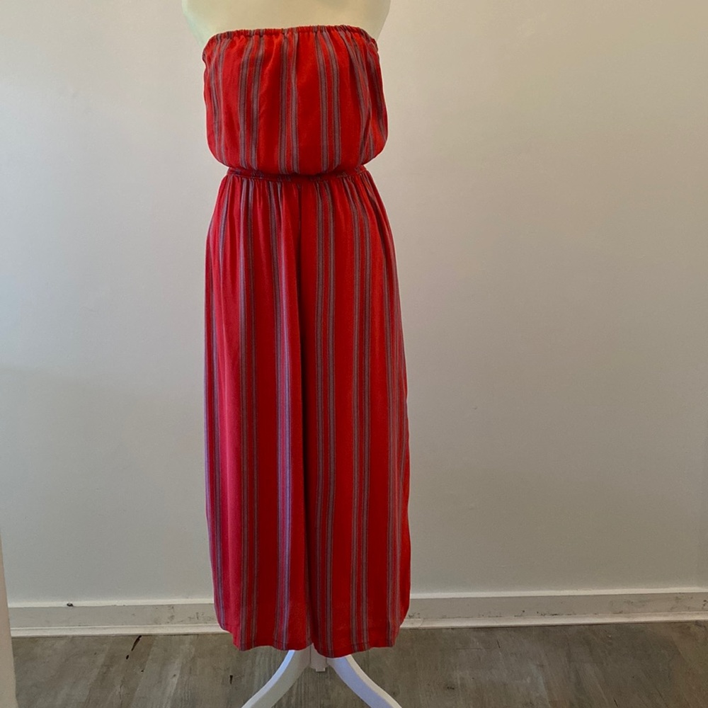 Strapless Cropped Jumpsuit